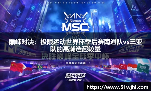 巅峰对决：极限运动世界杯季后赛南通队vs三亚队的高潮迭起较量